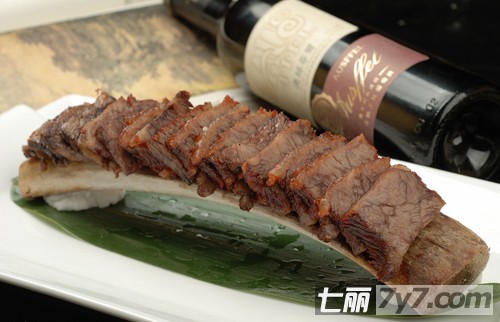 鸭肉泡制牛羊肉卷  （3）