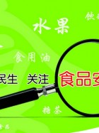 果蔬类食品安全注意事项
