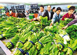 菜价同比涨近五成 涨幅超上海房价_